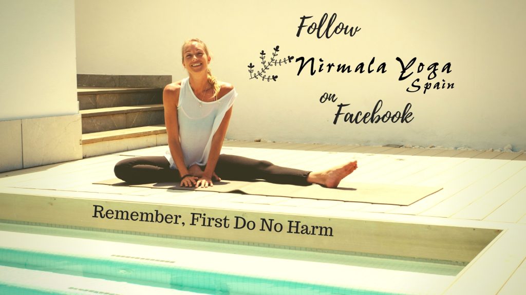 Button Follow Nirmala Yoga on Facebook